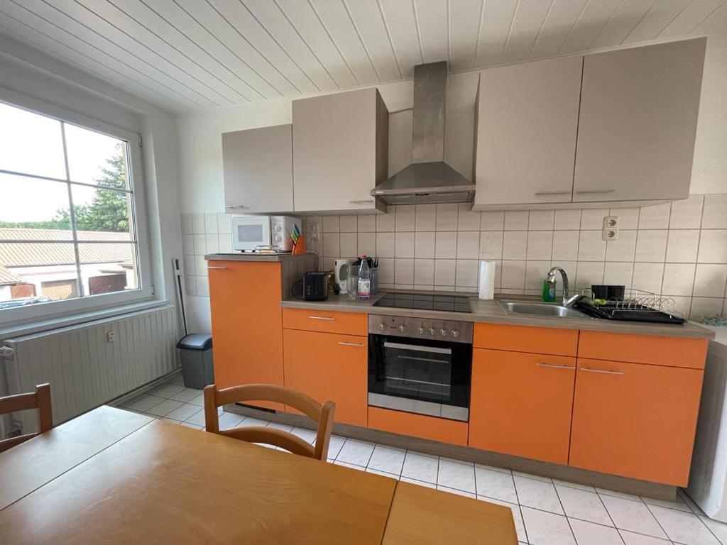 Ferienwohnung Unter Den Linden Halbe Dış mekan fotoğraf